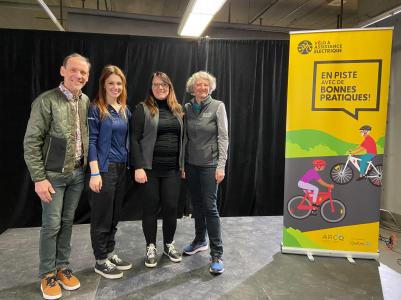 Lancement de la campagne VAE Salon du velo de Montreal 24 fevrier 2023